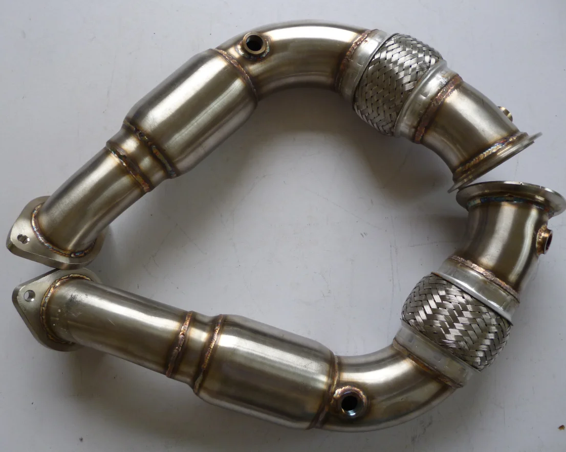 

Выпускные коллекторы (даунпайпы) для BMW X6/X5/5-/7-СЕРИИ N63B44 4.4 V8 2008-2014 гг.