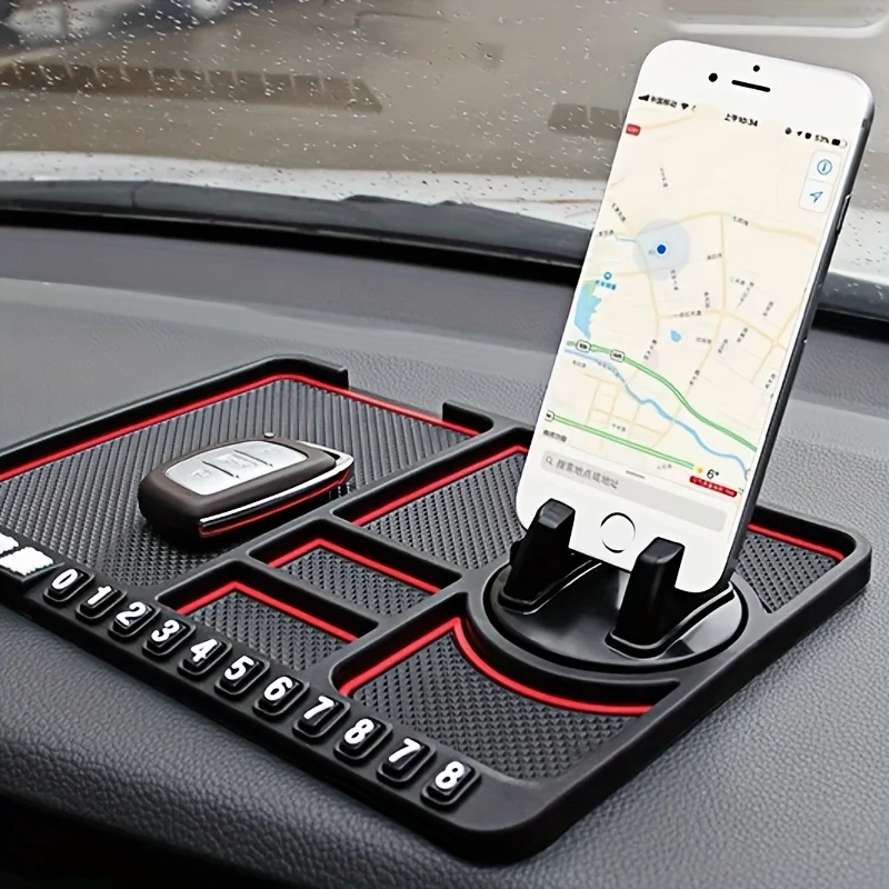 

Multi-Functional Anti-Slip Car Dashboard Pad Universal Phone Stand Navigation And Decorative Anti-Slip Pad Multi-Functional