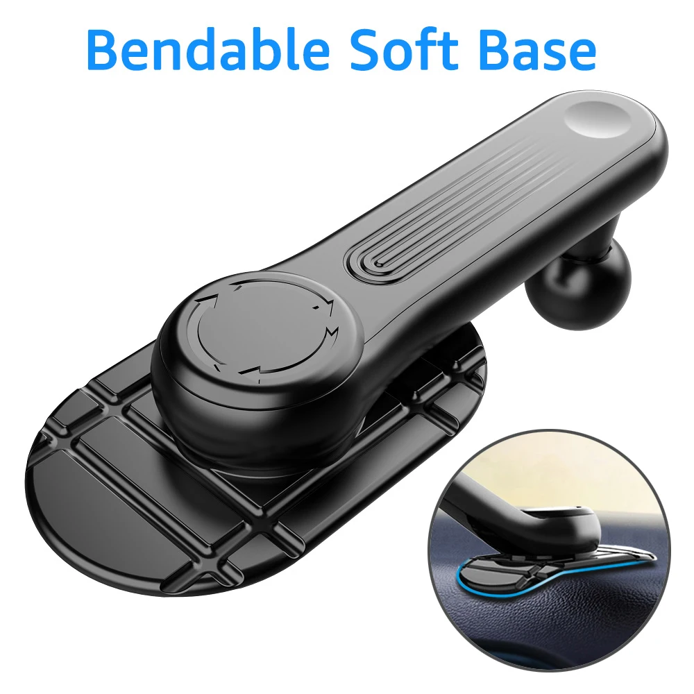 17mm Ball Kopf Auto Telefon Halter Basis für Auto Bildschirm Universal 360 Grad Rotierenden Klebstoff Basis für Auto telefon Montieren – Detail 3