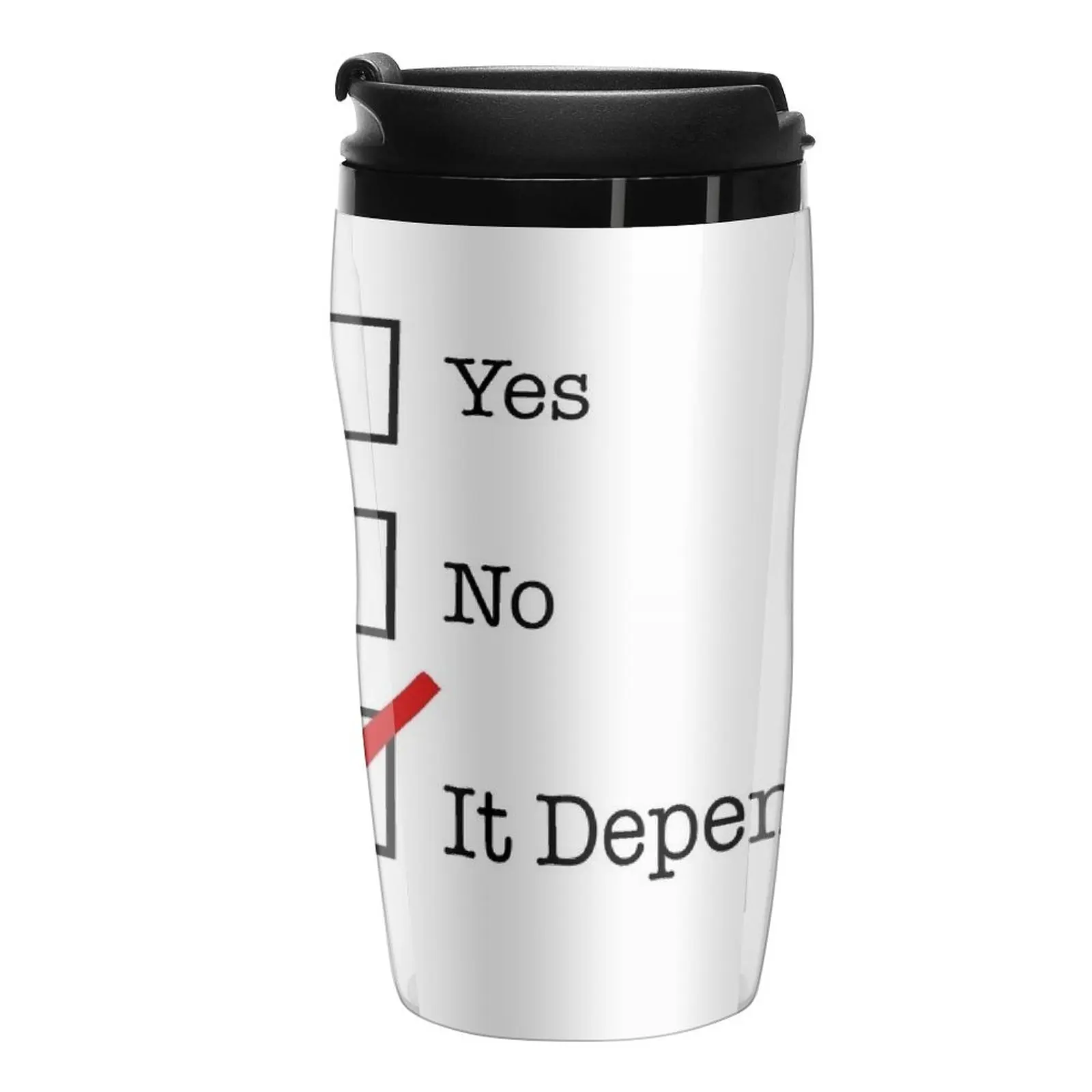 

New It Depends Travel Coffee Mug Cups Coffee Coffee Cup Sets