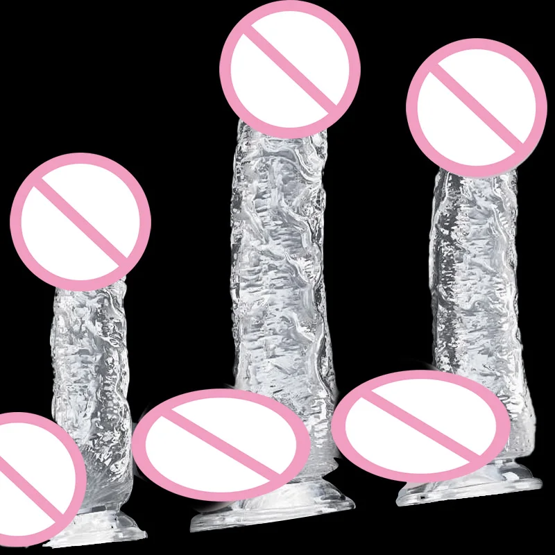 Transparent Realistic Dildo Strong Suction Cup Adult Sex Toys for Women Gay Anal Masturbation Realistic Dick Sex Toys Big Dick18 - Image 6