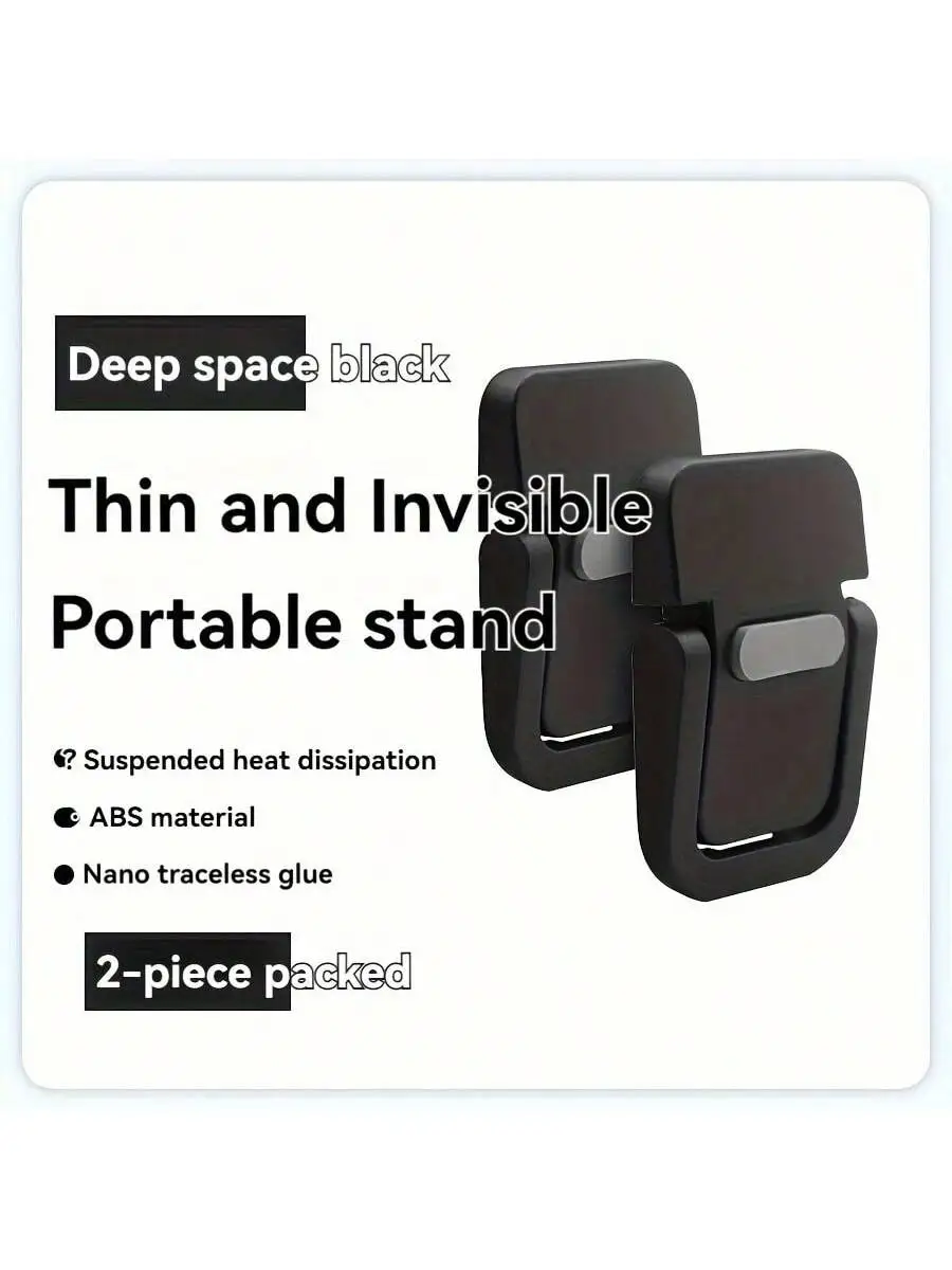 Portable Invisible Laptop Stand 3-in-1 Design for Computer Notebook Desktop Support Arm Stand