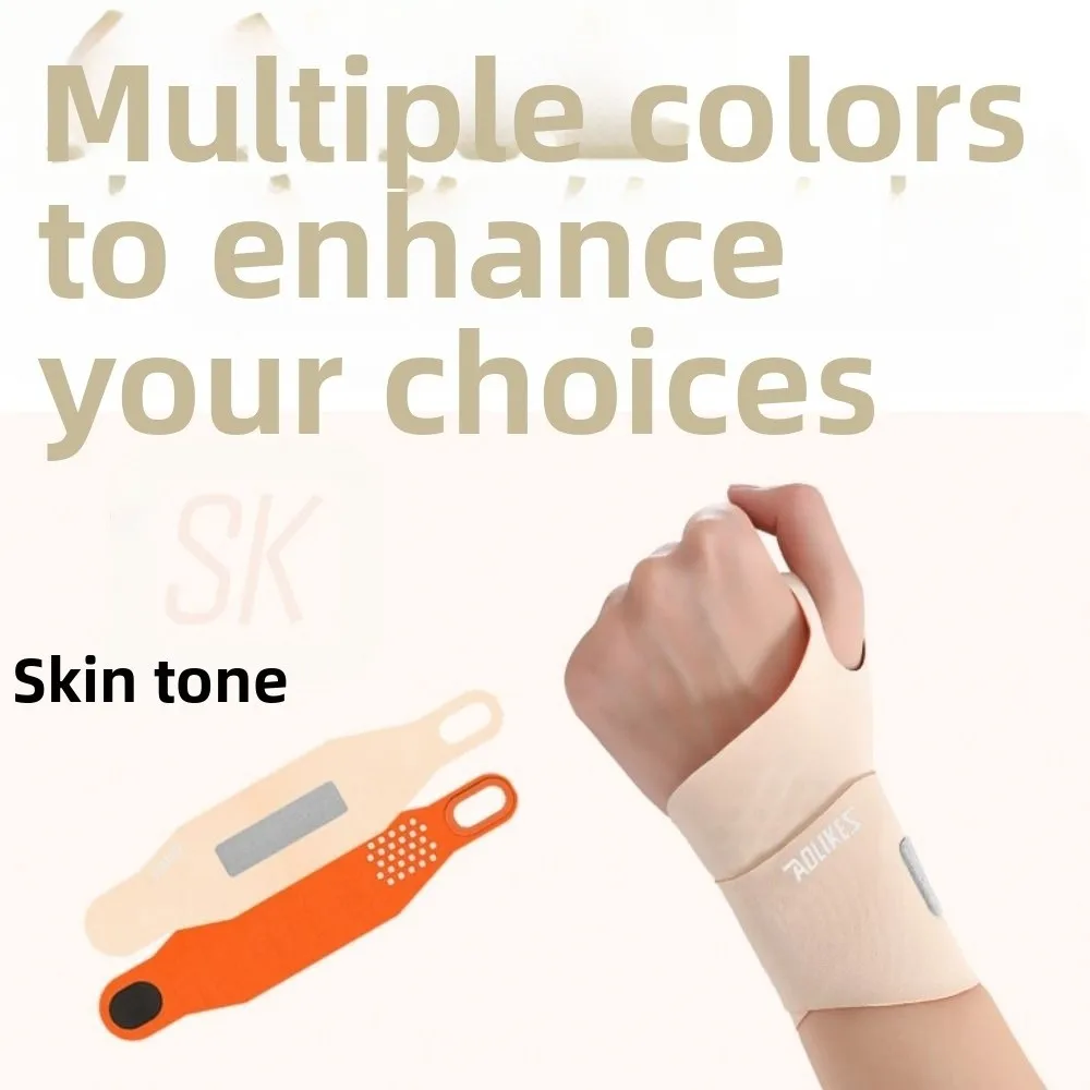 Nylon Spandex Sport Wrist Guard Wrist Sprain Tendonitis with Fastener Tape Wrist Sleeve Ultra Thin Wristband