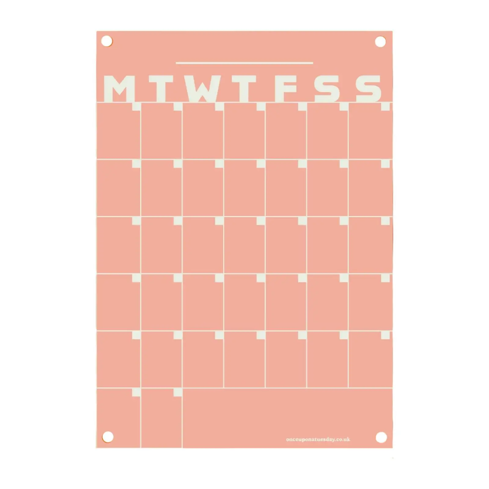 Monthly Planner Board Dry Eraser Reusable Portable Acrylic Planning Board Monthly Calendar for Office Special Events Chores