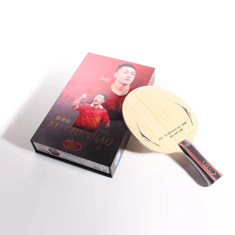 LOKI Xu Chenhao ALC tafeltennisbat, 5+2, met buitenste laag van arylaatkoolstof, professionele offensieve tafeltennisbat.