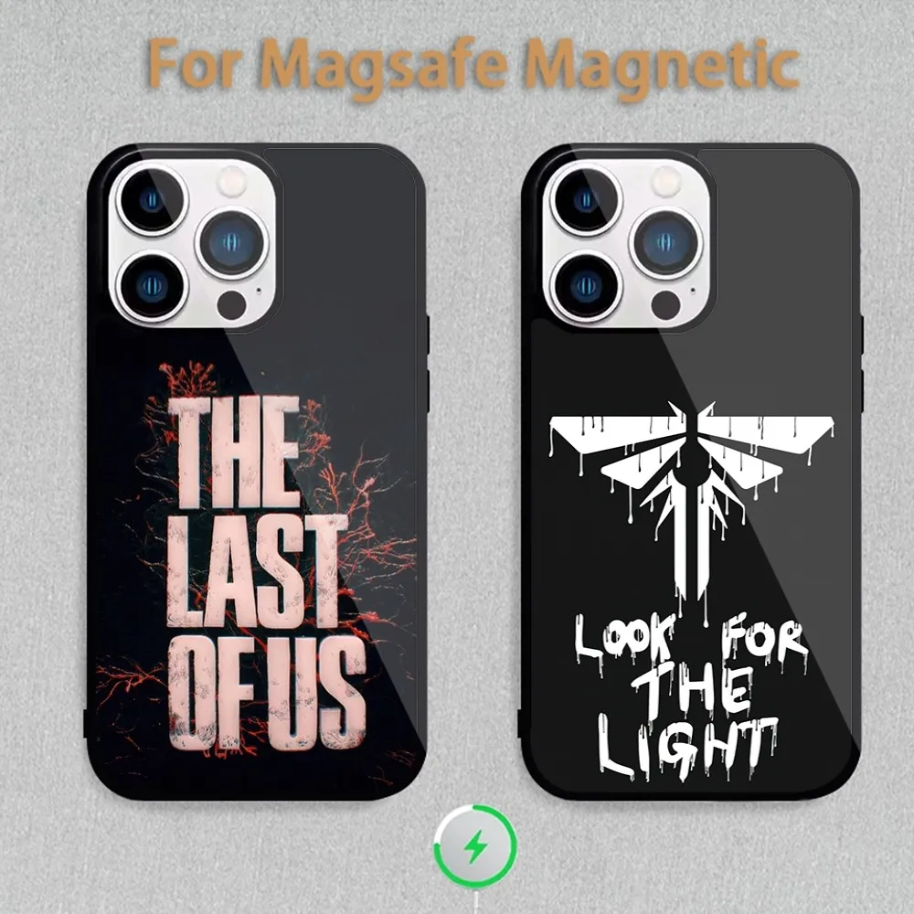 Game The Last of Us Ellie Joel Phone Case For Magnetic Inductive Charging iPhone 11 12 13 14 15 Max Pro Mini Plus Shell