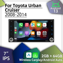 Wireless Carplay Car Multimedia Android Radio for Toyota Urban Cruiser 2008-2014 7