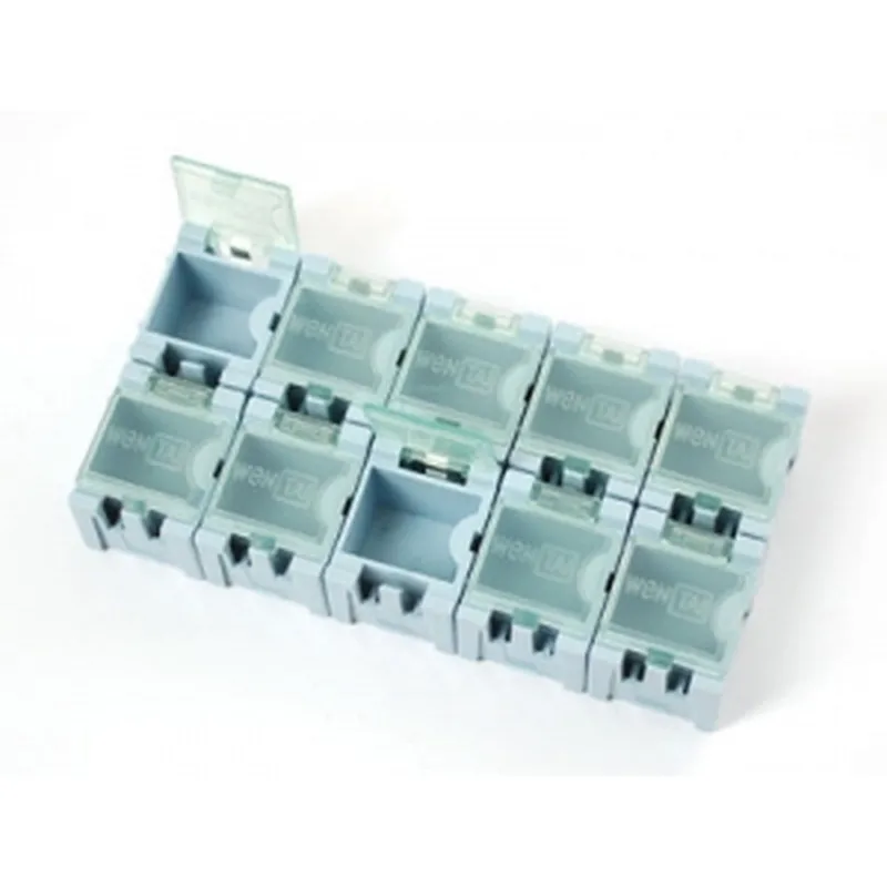 Modular Snap Boxes - Smd Component Storage - 10 Pack