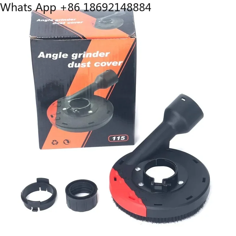 

Light Speed Angle Grinder Dust Cover for Grinding Cutting Protection Vacuum Cleaner Stone Concrete Hand Mill Dust Shield