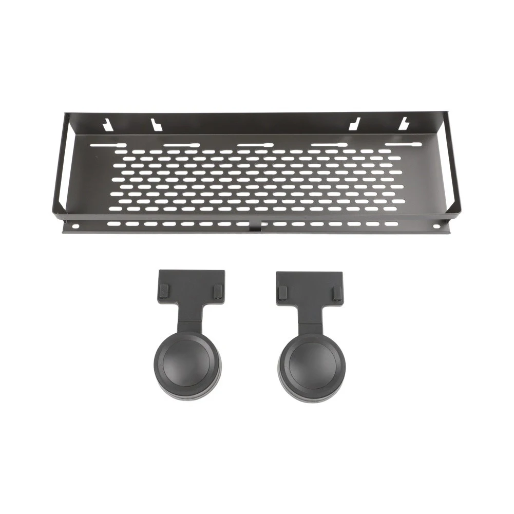 For Bathroom Shower Shelf Portable Shower Shelf Solution Shower Shelf Multiple Drainage Holes Upgraded Suction Cups