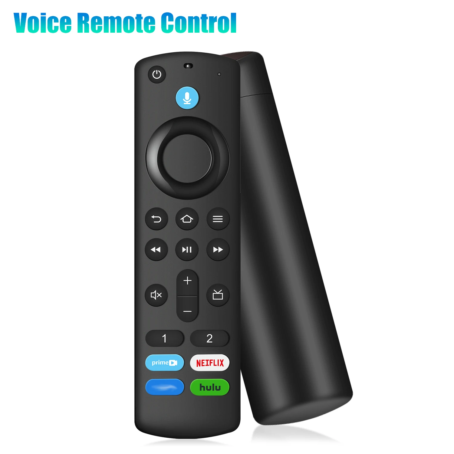 Control remoto por voz de repuesto (3a generación Pro) apto para Fire Smart TVs Stick/TV Cube/4K Max/4K/Stick Lite Control remoto