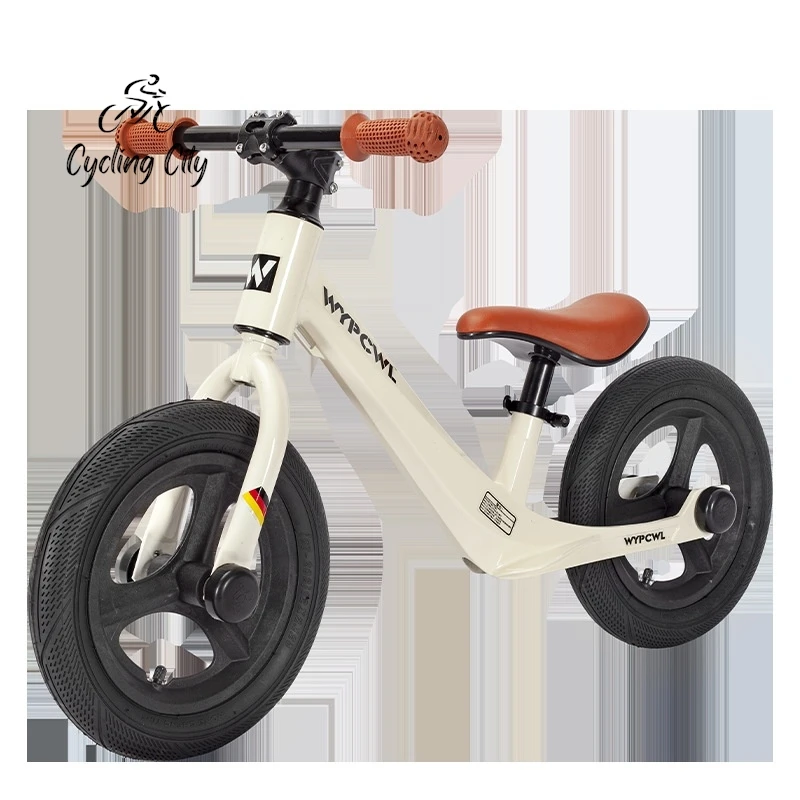 Cycling City Magnesium Alloy Children's Balance Bike Without Foot Pedal 1-6 Year Old Roller Coaster Two Wheeled Baby Sliding Hot