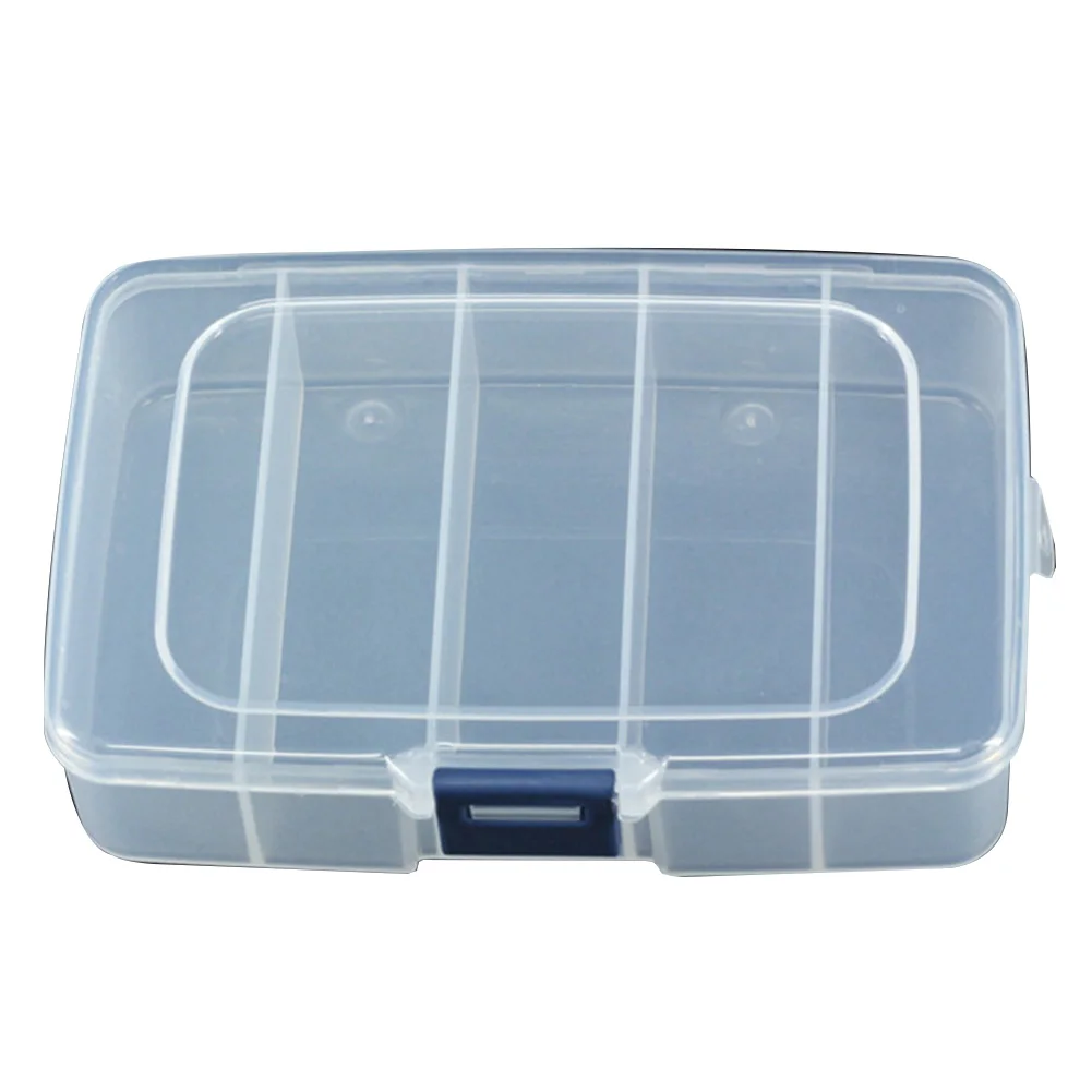 1PC Translucent Plastic Tool Screws IC Storage Box Craft Organizer Small Part Container Case For Fishing Gear Bait Hardware Tool