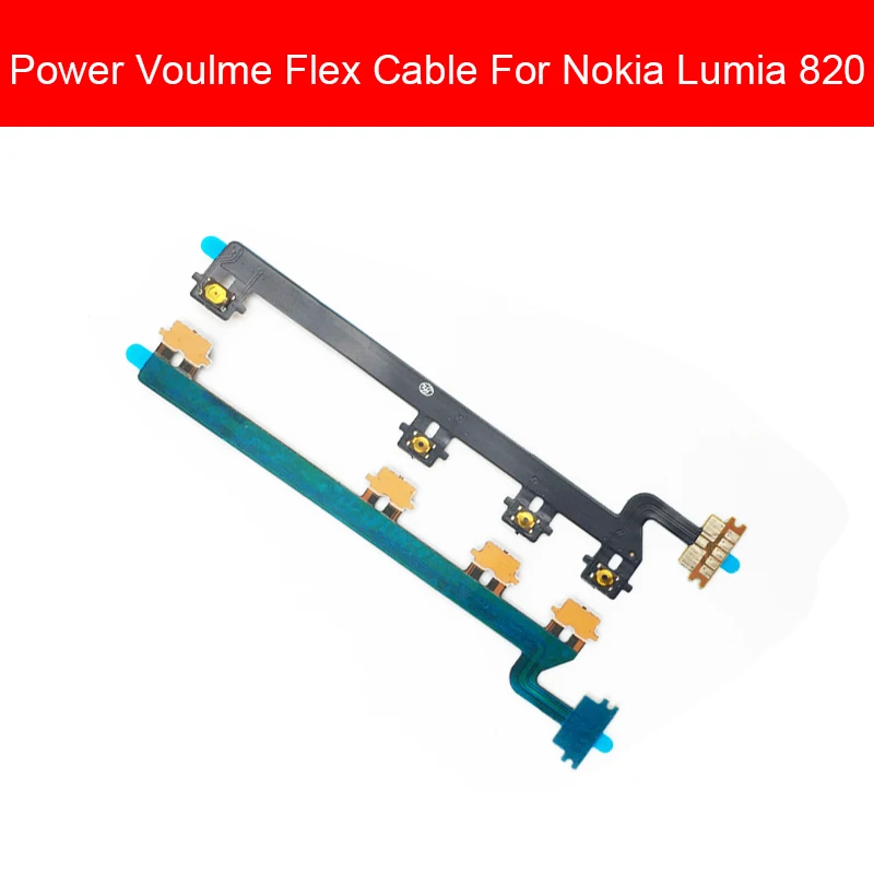 Up/down Volume Flex Cable For Nokia Lumia 720 640XL 1520 920 950XL 820 640 950 1020 925 625 1320 Power Side Key Flex Cable