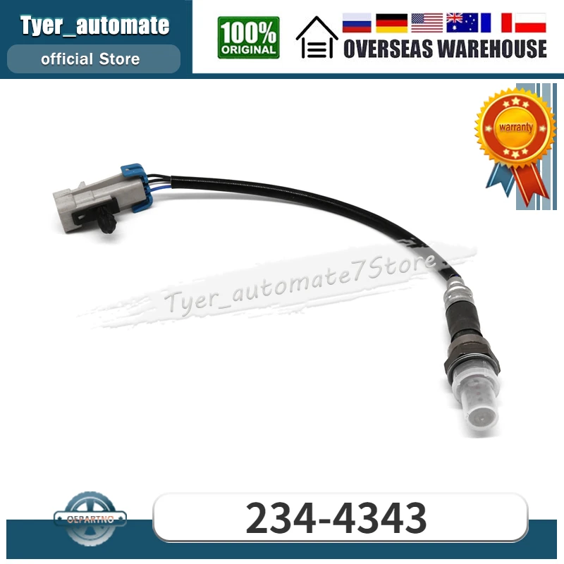 For BUICK CENTURY CHEVROLET BLAZER IMPALA MONTE CARLO VENTURE GMC JIMMY SONOMA PONTIAC AZTEK Upstream 02 Oxygen Sensor 234-4343