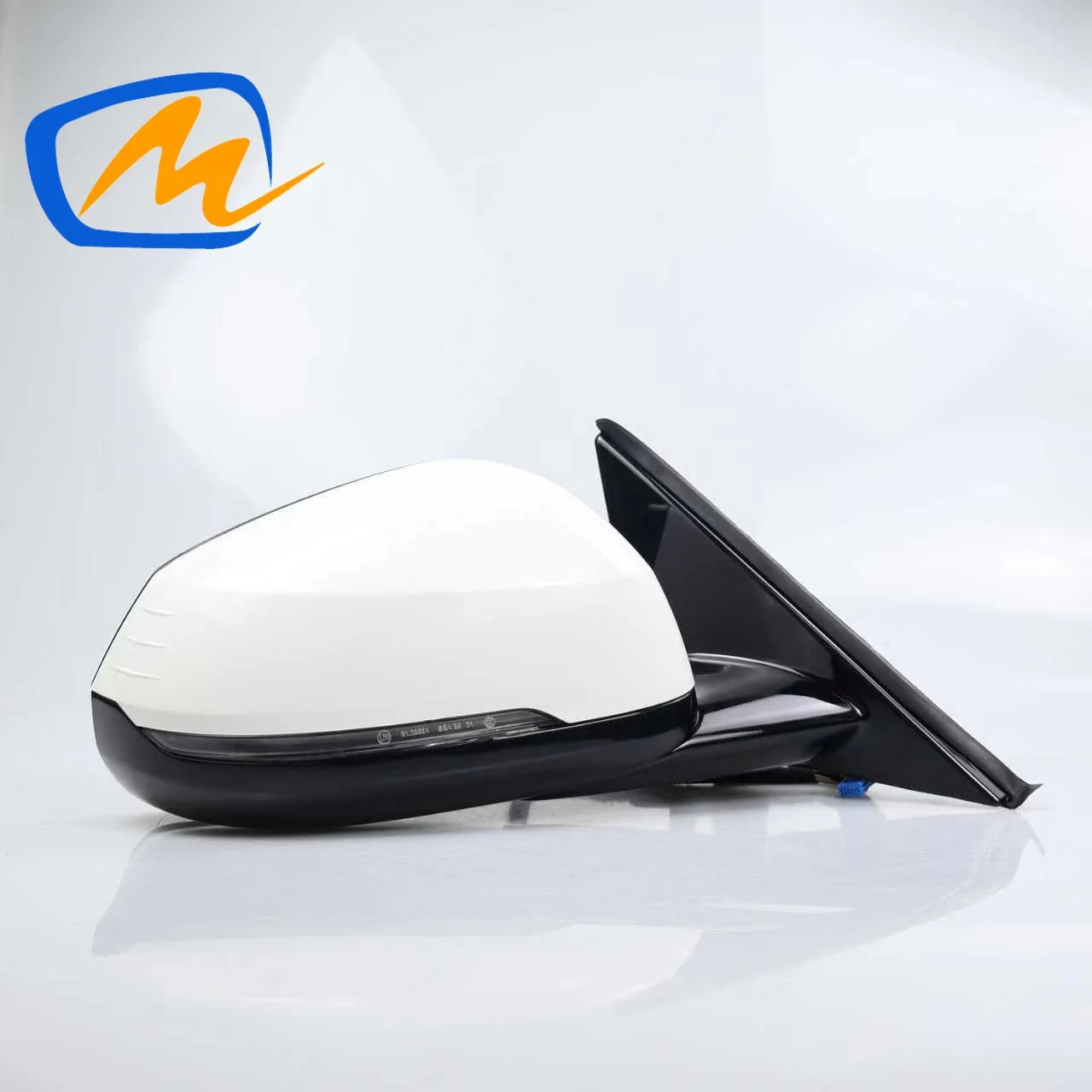 Right Side Mirror Assembly for BMW X1 U11 2023-, Power Folding Glass with Blind Spot Camera, Complete Assembly