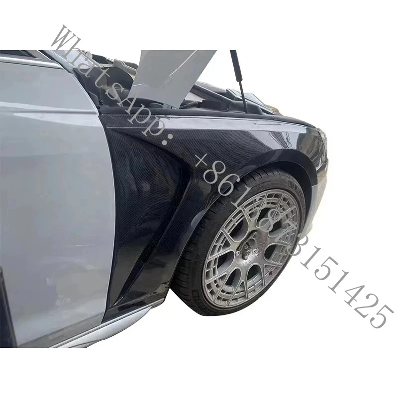 Suitable A4 S4 B9 2017-2023 Carbon Fiber Front Ventilated Fenders