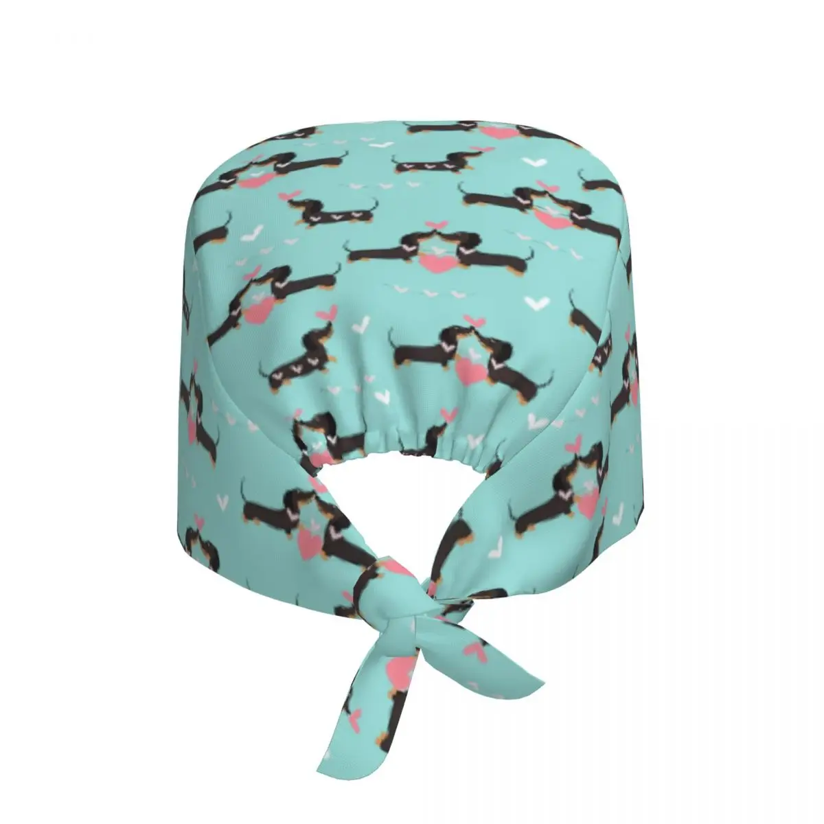 Custom Dachshund Dog Working Cap Surgical Hats Women Men Sausage Dogs Operating Room Cap Operator Hats Lab Works Hat