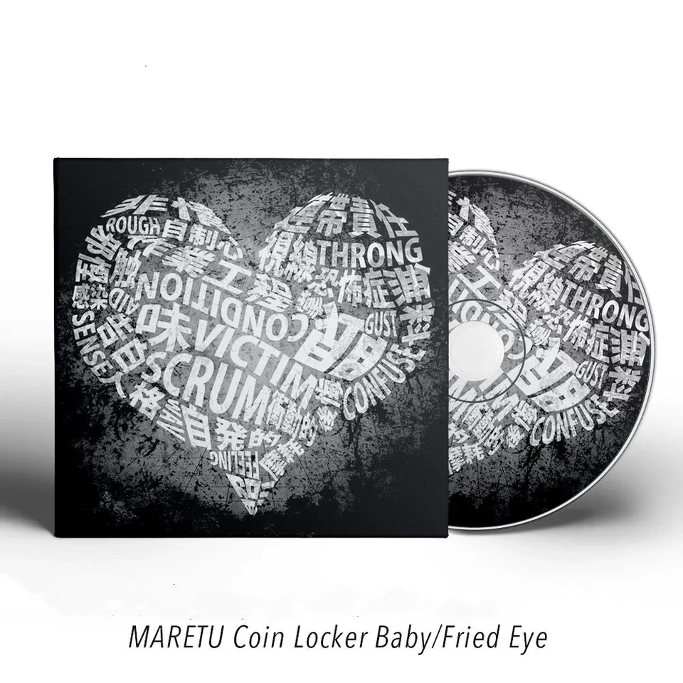 Metal Pop Maretu Music CD Coin Locker baby Album Fried Eye 2pcs