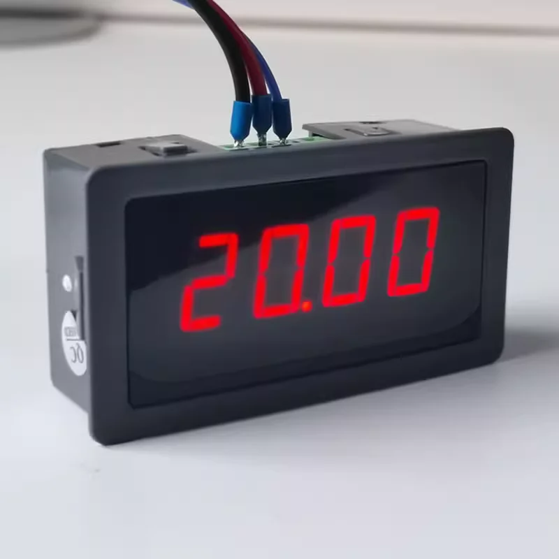 Digital display meter 0-4-20mA current positive and negative ± 50mA input milliampere signal feedback measurement Q02H01B