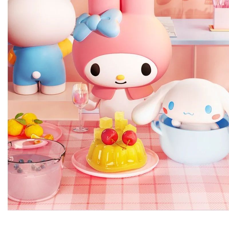 

Sanrio Girl Нержавеющая сталь Ланч-бокс Hello Kitty Kawaii Аниме Милый модный портативный ланч-бокс большой емкости Подарочный новый стильный комплект