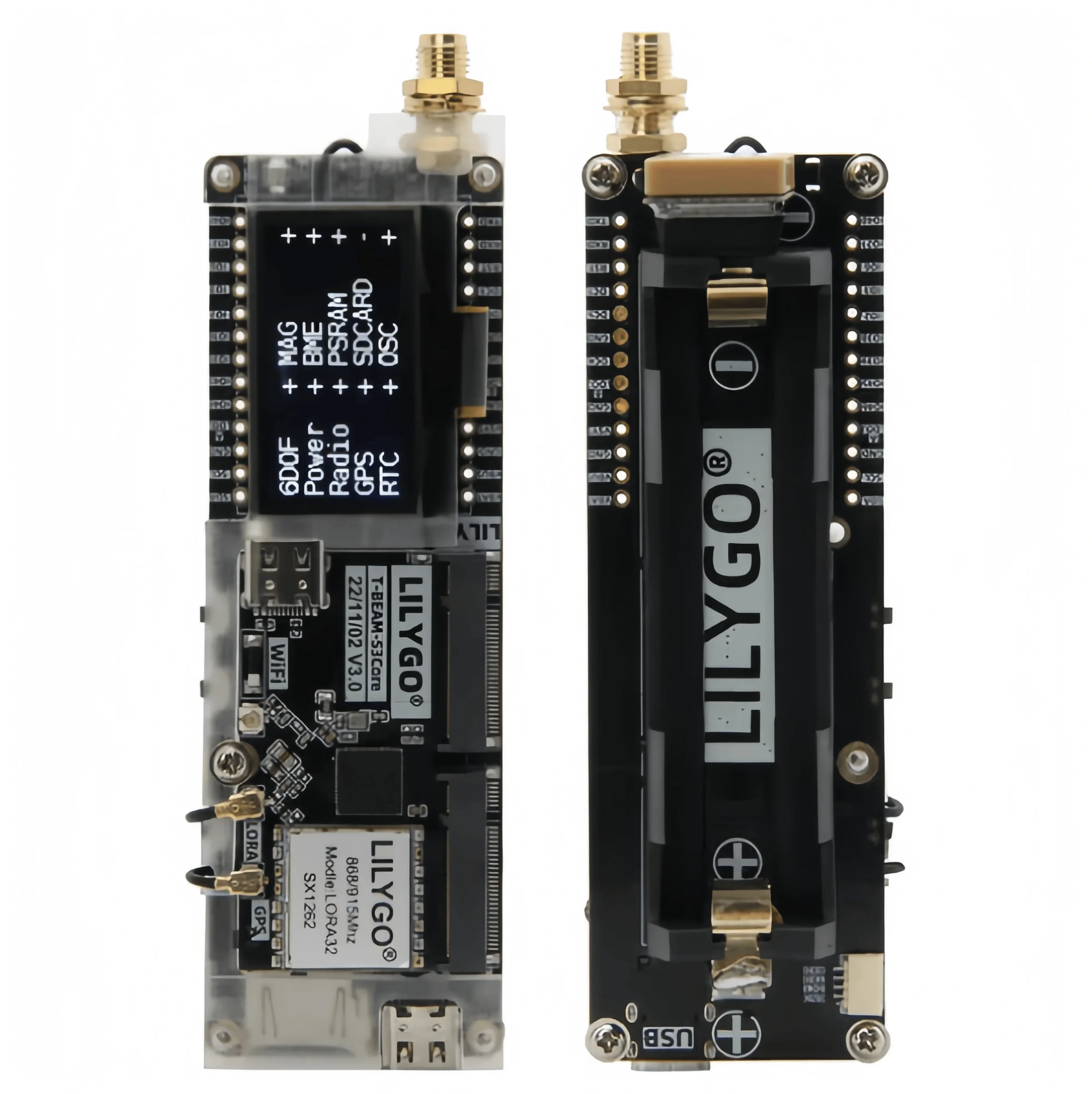 

ЛИЛИГО ® Плата разработки T-Beam SUPREME ESP32-S3 + LoRa + GPS + OLED + IMU + PMU