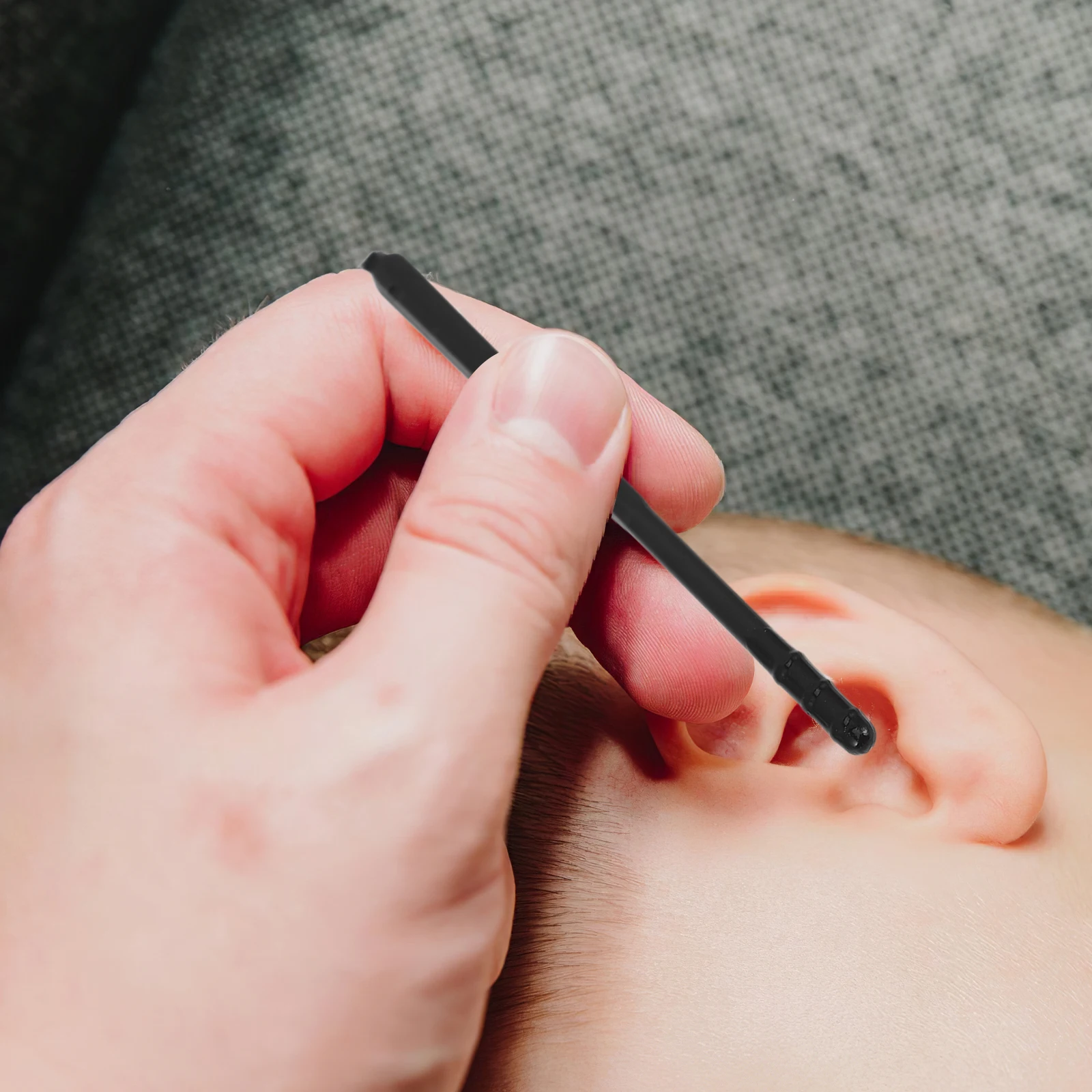 

100 Pcs Sticky Ear Adhesive Cleaner Removal Tool Acrylic Fatty Acid Wax Tools