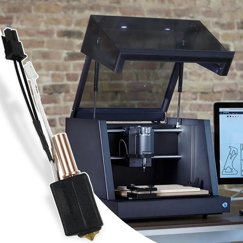 Для справки по описанию     Экструдер, замена горячего конца, стабильные детали 3D-принтера, портативный комплект Hotend, легкий быстрый нагрев