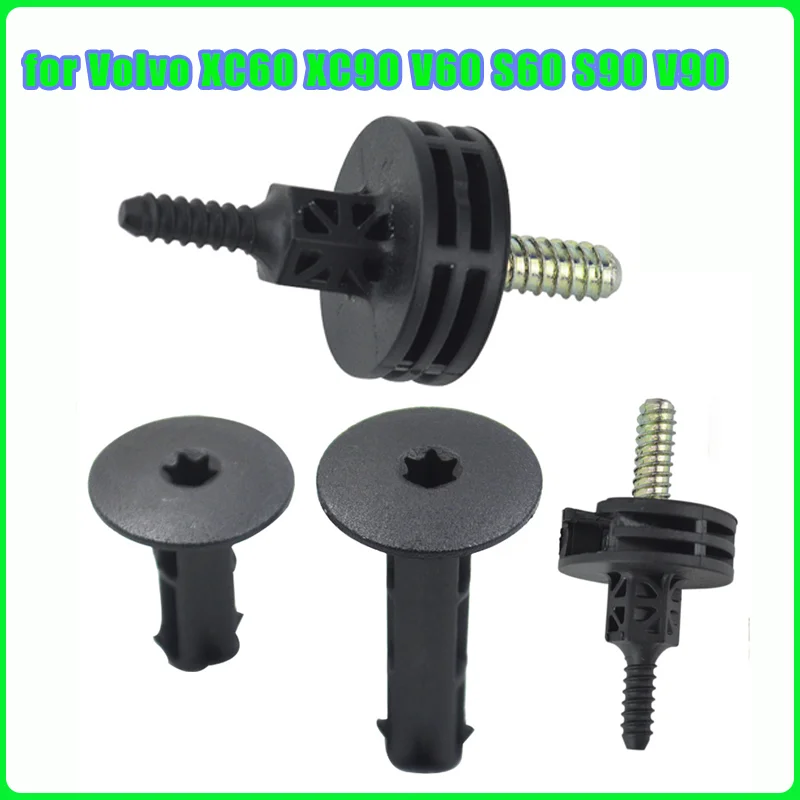 1pc for Volvo XC60 XC90 V60 S60 S90 V90 Engine Upper Cover Clip Protective Cover Clip 31368242 31380978