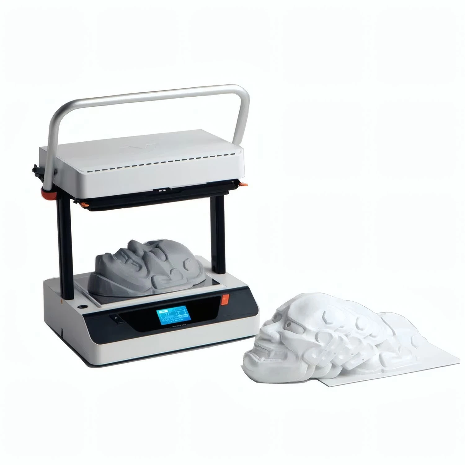 1.32KW Small 3D Modeling Hot Pressing Forming Making Various Molds Desktop Vacuum Thermal Blister Machine