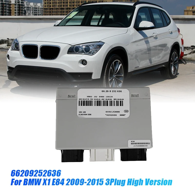 66209252636 Car PDC Park Distance Control Modul For BMW X1 E84 2009-2015 Parts 3Plug High Version Parking Control Unit 9252636