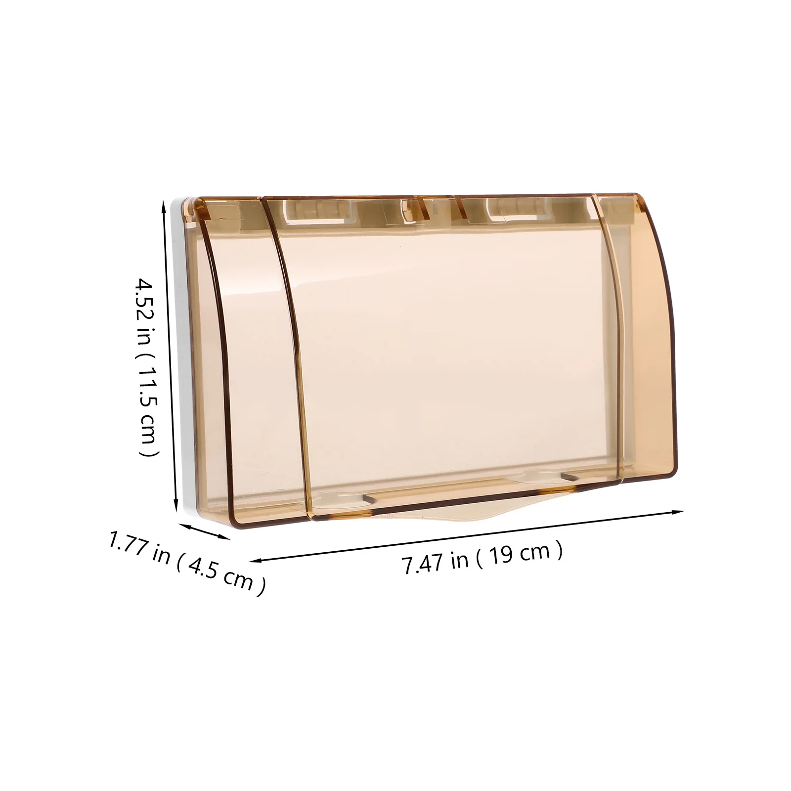 

Waterproof Outlet Cover for Exterior Indoor Use Dual-Slot Receptacle Protector Electrical Box Cover Outdoor Plug Protector