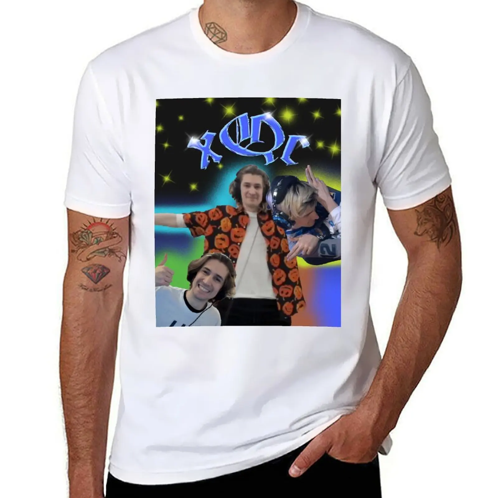 

shirt xQc T-Shirt Big and Tall Solid Color T-Shirt