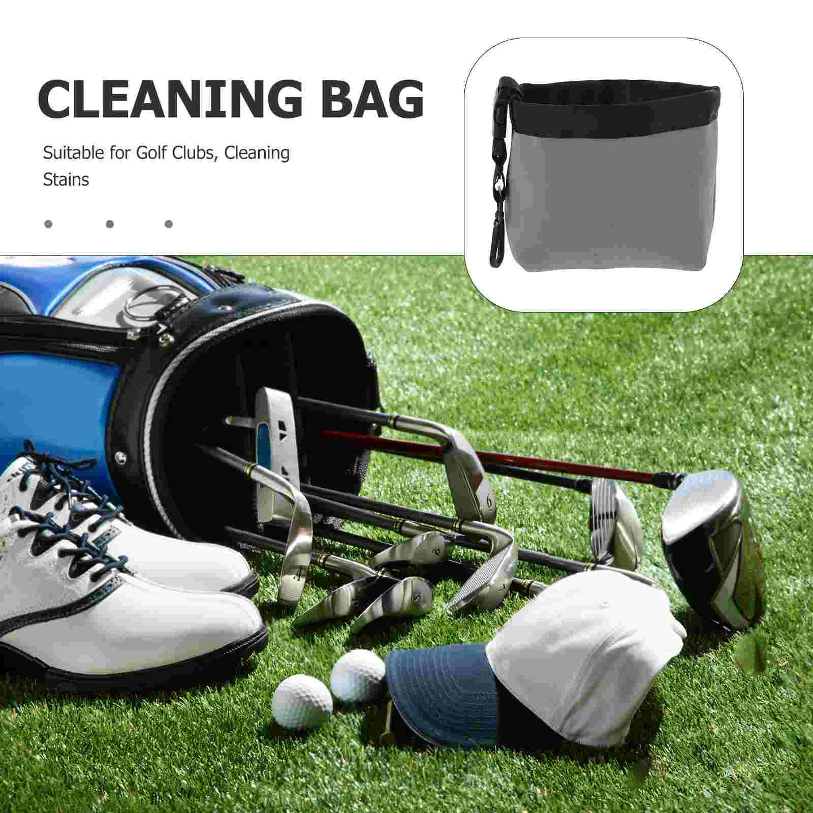 Golf Club Cleaning Bag Accessories Tee Pouch Grip Cleaner Ball Storage Inflatable Sleepers