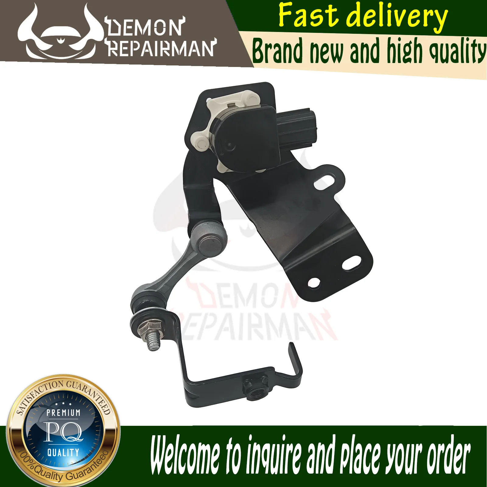 8940842010 NEW Headlight Level Sensor With Bracket New 89408-42010 Compatible with Toyota RAV4 2.4L Lexus NX200t 2.0L GX