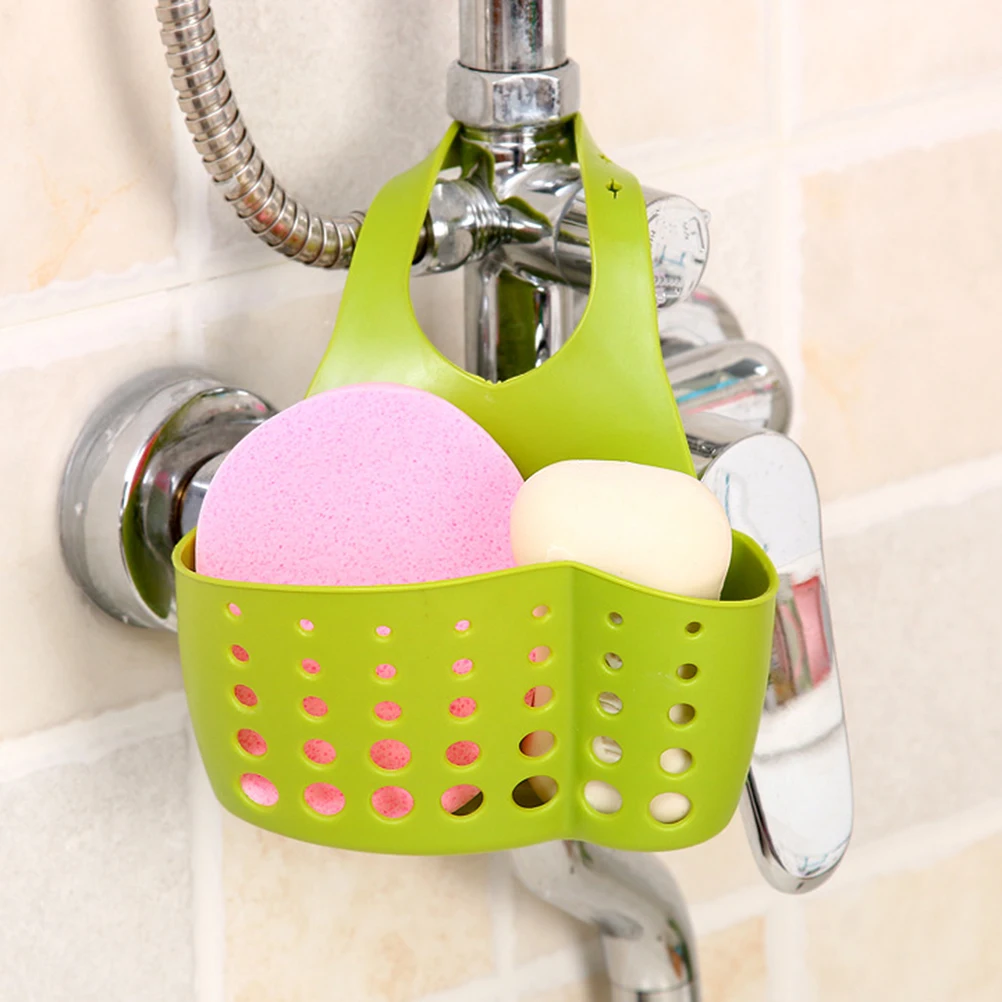 Portable Kitchen Hanging Drain Bag Basket Bath Storage Gadget Tools Sink Holder