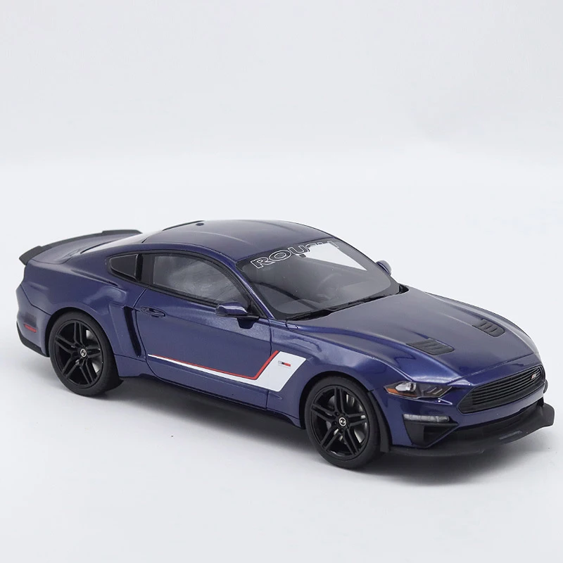 Original 1:18 Scale Ford Roush Mustang Modified Simulation Resin Car Model Static Display Collectible Gift Souvenir Decration