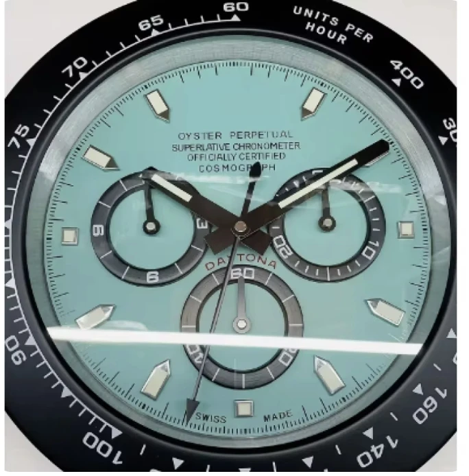 

Luxury Rol Wall Clock Design Metal Art Big Wall Clock Luxury Luminous Wall Watches Clock House Living Room Decoration Clock Wall