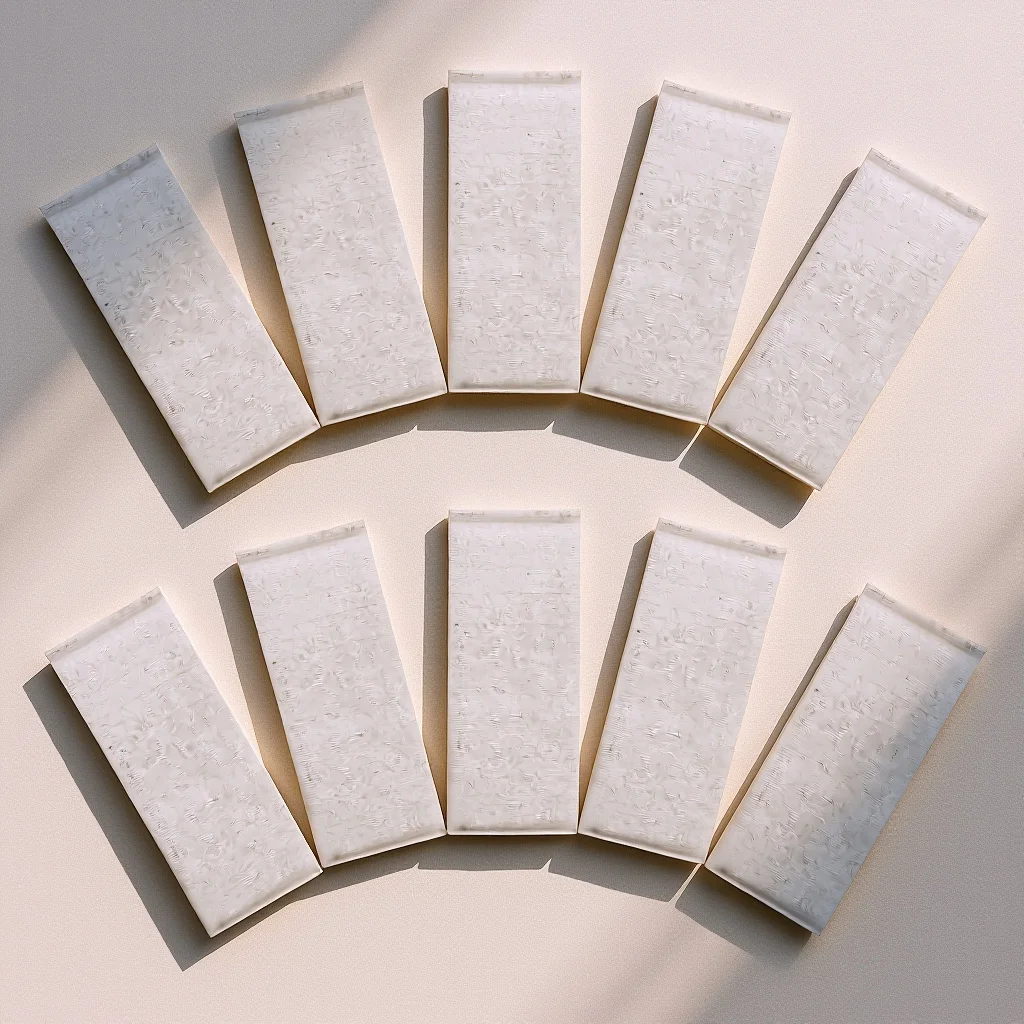 10Pcs Zinc Anode Plates Versatile Electroplating Strips for Laboratory Use High-Conductivity Zinc Sheets for Educational