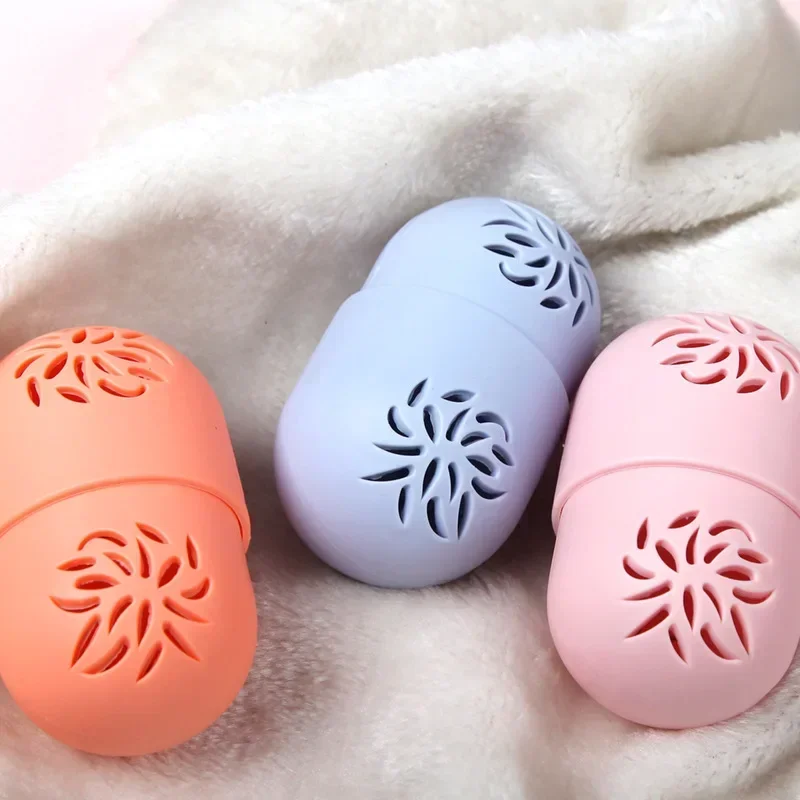 Przenośny uchwyt na blender do makijażu, pudełko do przechowywania gąbki kosmetycznej, miękki silikonowy futerał do czyszczenia i suszenia puszka kosmetycznej, narzędzie do makijażu, 1 szt.