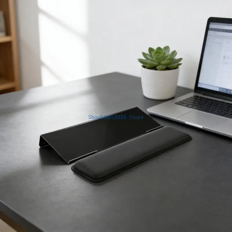 Universal Keyboard Wrist Rest Stand Z Shaped with Wrist Pad for Most Keyboards