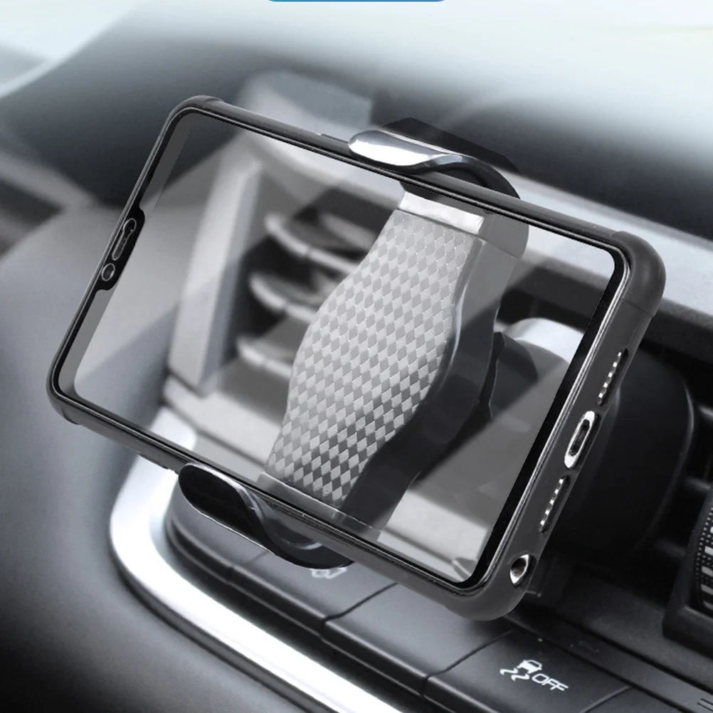 

Air Outlet Phone Holder for Car Navigation Universal Bracket Mount for Smartphone GPS Strong ABS Build Compact Design Easy to