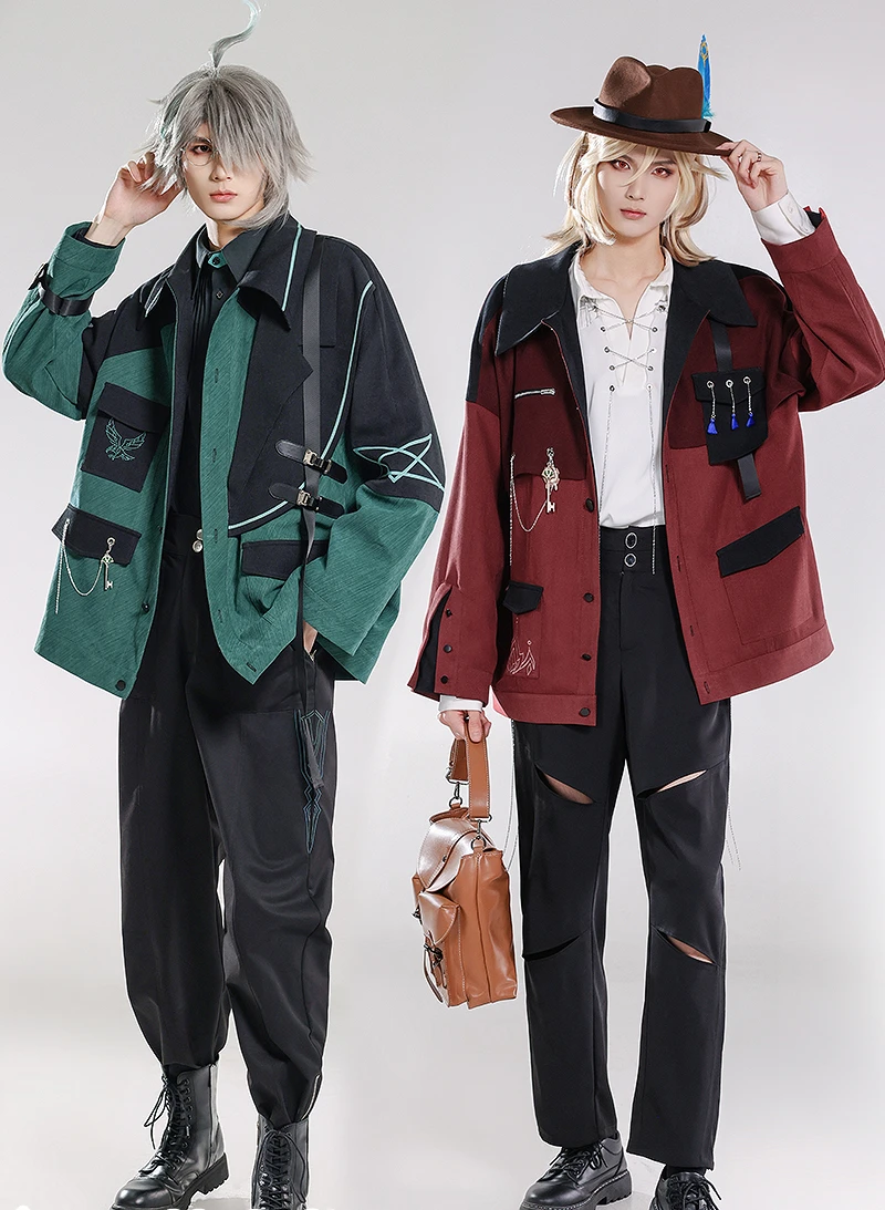 

Irelia H Store Genshin Impact Alhaitham Kaveh Cosplay Costume Hoodies Coat Jacket shirt pants Fashion daily suit Fanart