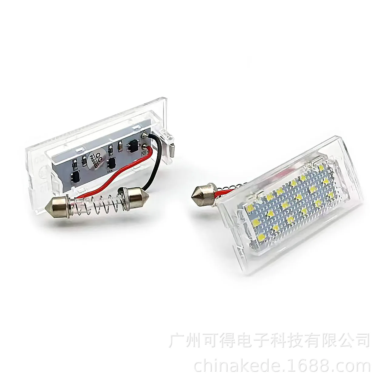Suitable for BMW BMW E53 E83 X5 X3 LED license plate light license plate light cross-border decoding modification
