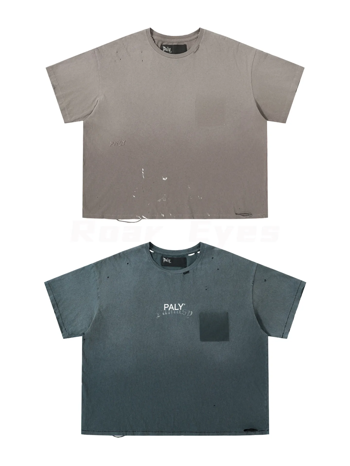 

Paly Hollywood Washed and Ruined Short Sleeve T-Shirt