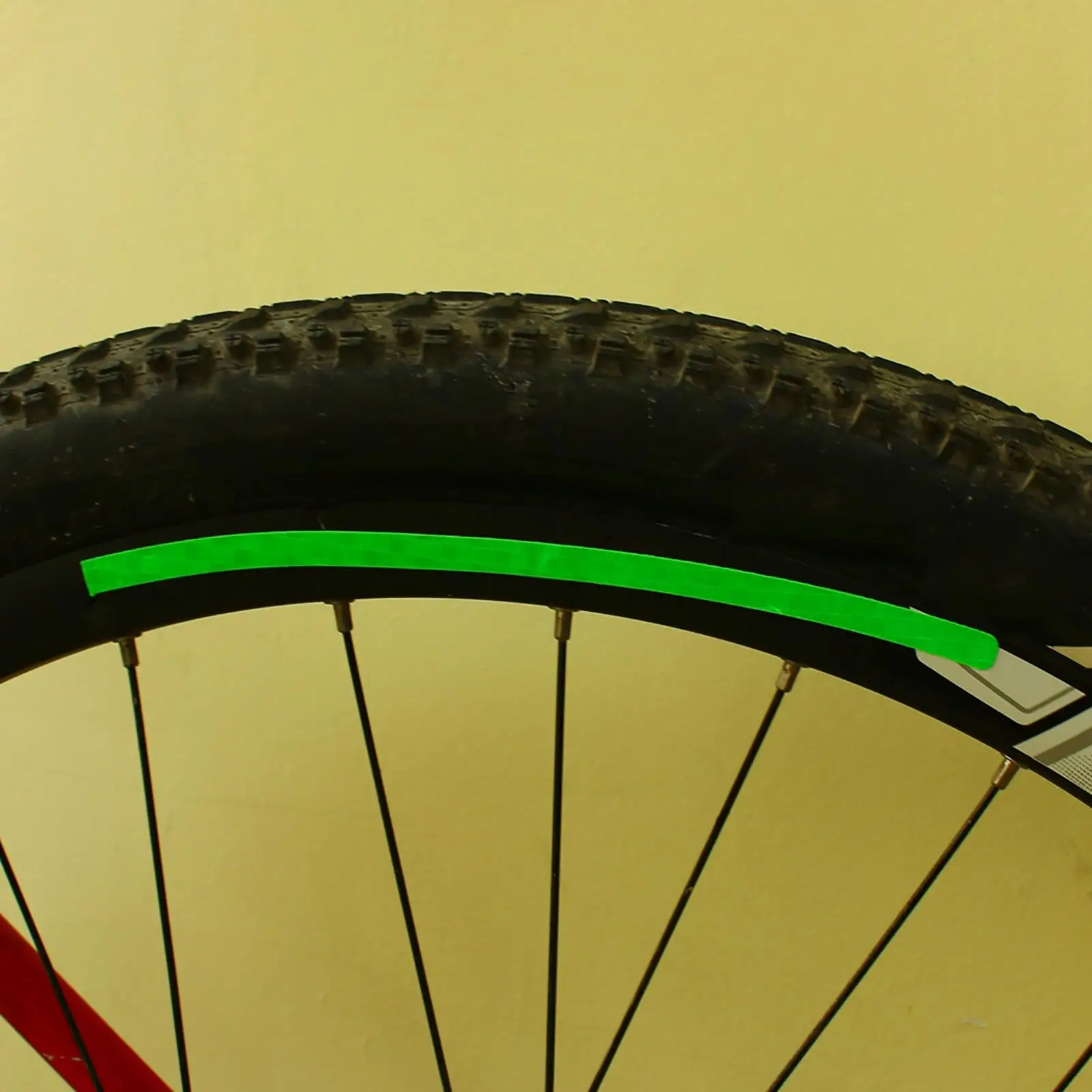 Reflective Wheel Rim Stickers | Fluorescent Bike Reflectors | Cycling Accessories for  & Visibility