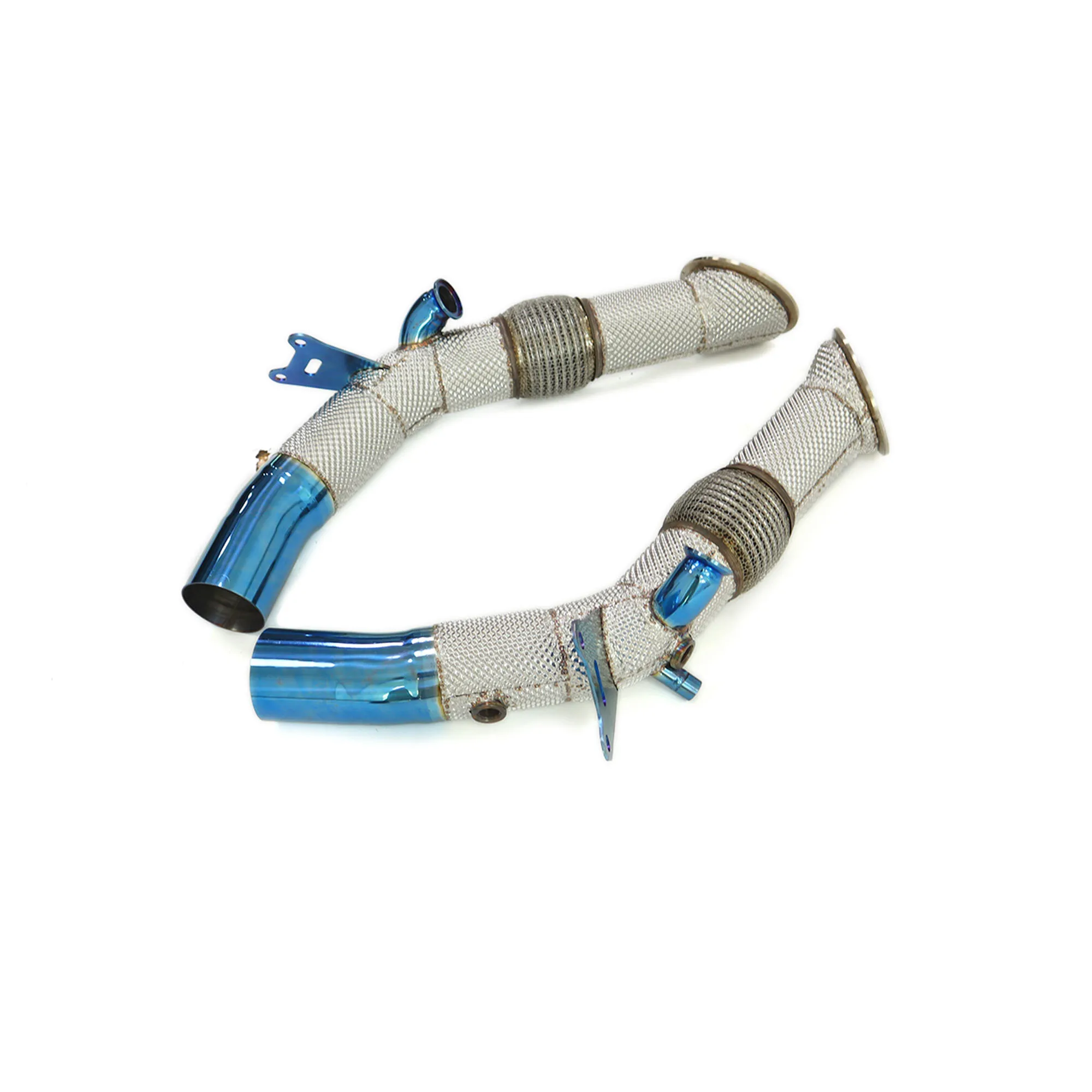 

NG Factory New Style Blue Stainless Steel Exhaust Downpipe for Ferrari SF90 2019+ Performance Car Accessories