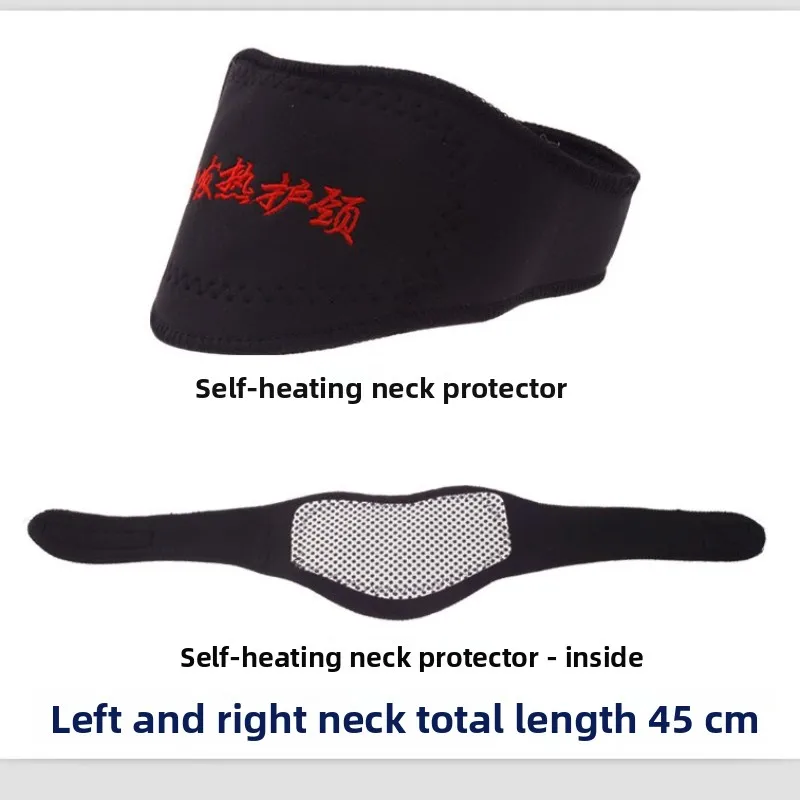 

Обертывание для шеи, семейный хит продаж, самонагревающийся магнитный массаж шеи, турмалин, зимний удобный согревающий 15, магниты, камень