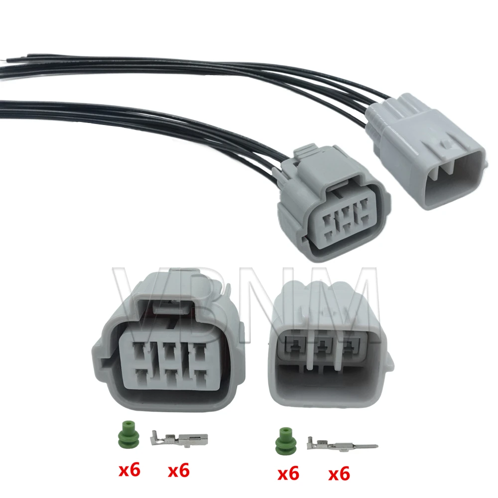 6 Pin 6188-0175 6189-0323 90980-11194 90980-11193 TS Accel Pedal Connector AC Assembly Light Lamp Plug For Toyota