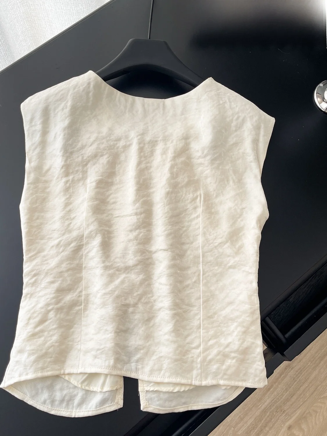 Retro Ethnic Sle Women's Svel Vest Summer New Rose Flower Button Simple ort Size Small Beautiful Top Korean Loose Fit